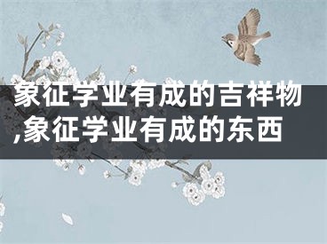 象征学业有成的吉祥物,象征学业有成的东西