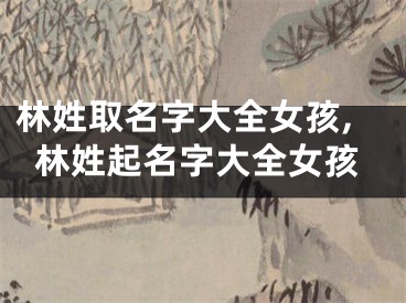 林姓取名字大全女孩,林姓起名字大全女孩