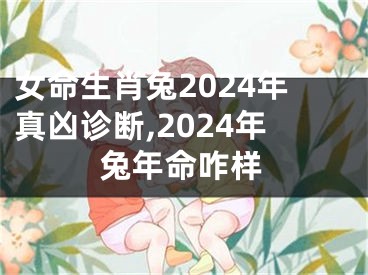 女命生肖兔2024年真凶诊断,2024年兔年命咋样
