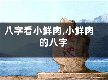 八字看小鲜肉,小鲜肉的八字