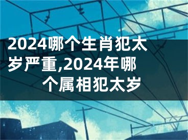 2024哪个生肖犯太岁严重,2024年哪个属相犯太岁