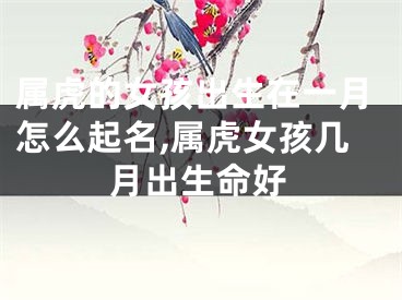 属虎的女孩出生在一月怎么起名,属虎女孩几月出生命好