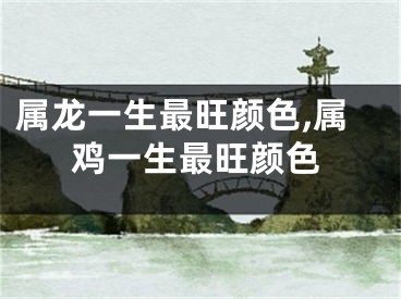 属龙一生最旺颜色,属鸡一生最旺颜色