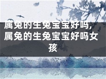 属兔的生兔宝宝好吗,属兔的生兔宝宝好吗女孩