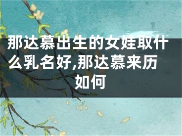 那达慕出生的女娃取什么乳名好,那达慕来历如何