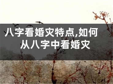 八字看婚灾特点,如何从八字中看婚灾