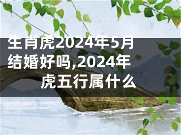 生肖虎2024年5月结婚好吗,2024年虎五行属什么