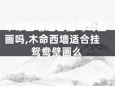 木命西墙适合挂鸳鸯壁画吗,木命西墙适合挂鸳鸯壁画么