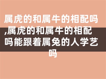 属虎的和属牛的相配吗,属虎的和属牛的相配吗能跟着属兔的人学艺吗