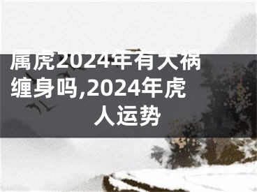 属虎2024年有大祸缠身吗,2024年虎人运势