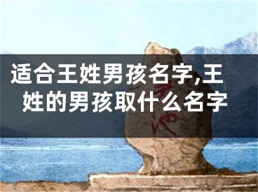 适合王姓男孩名字,王姓的男孩取什么名字