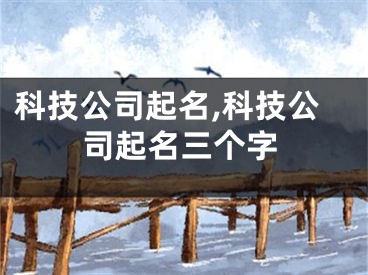 科技公司起名,科技公司起名三个字