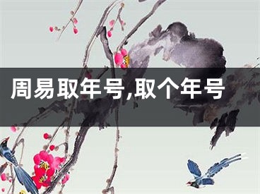 周易取年号,取个年号