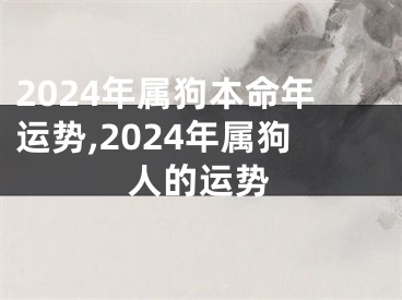 2024年属狗本命年运势,2024年属狗人的运势