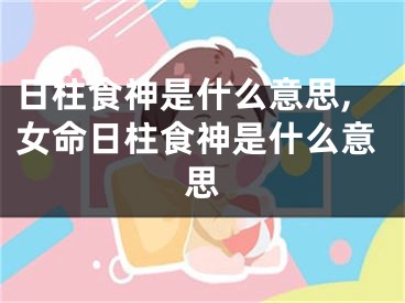 日柱食神是什么意思,女命日柱食神是什么意思