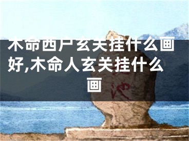 木命西户玄关挂什么画好,木命人玄关挂什么画