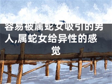 容易被属蛇女吸引的男人,属蛇女给异性的感觉