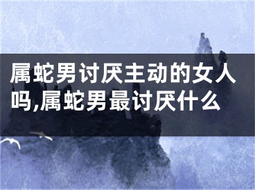 属蛇男讨厌主动的女人吗,属蛇男最讨厌什么