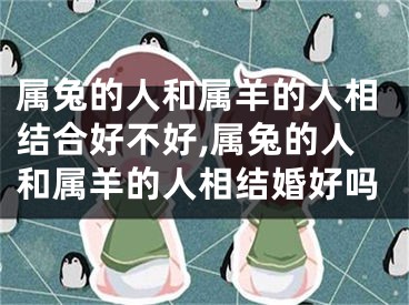 属兔的人和属羊的人相结合好不好,属兔的人和属羊的人相结婚好吗