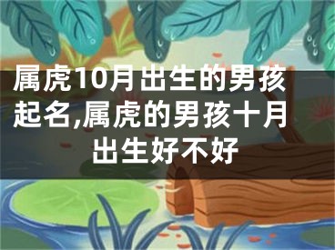 属虎10月出生的男孩起名,属虎的男孩十月出生好不好