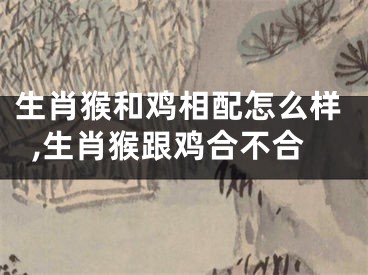 生肖猴和鸡相配怎么样,生肖猴跟鸡合不合