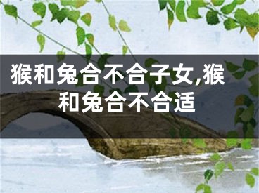 猴和兔合不合子女,猴和兔合不合适