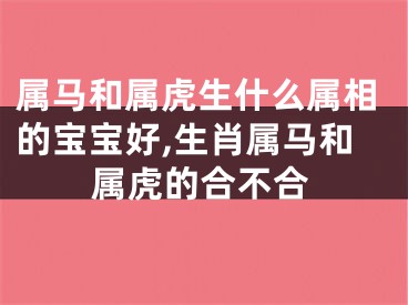 属马和属虎生什么属相的宝宝好,生肖属马和属虎的合不合