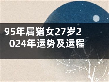95年属猪女27岁2024年运势及运程