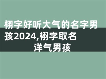 栩字好听大气的名字男孩2024,栩字取名洋气男孩