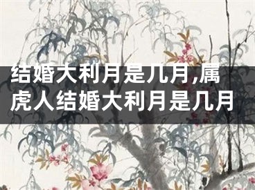 结婚大利月是几月,属虎人结婚大利月是几月