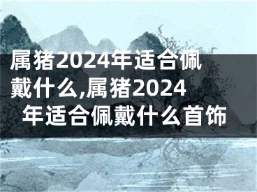 属猪2024年适合佩戴什么,属猪2024年适合佩戴什么首饰