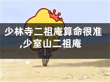 少林寺二祖庵算命很准,少室山二祖庵