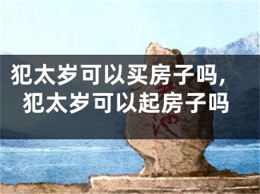 犯太岁可以买房子吗,犯太岁可以起房子吗