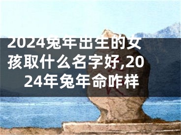 2024兔年出生的女孩取什么名字好,2024年兔年命咋样