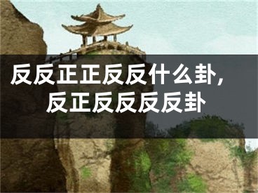 反反正正反反什么卦,反正反反反反卦