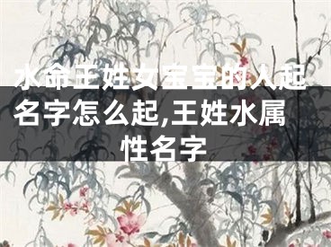 水命王姓女宝宝的人起名字怎么起,王姓水属性名字
