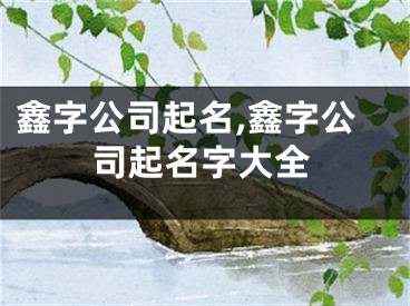 鑫字公司起名,鑫字公司起名字大全
