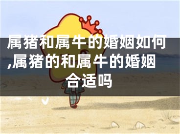 属猪和属牛的婚姻如何,属猪的和属牛的婚姻合适吗