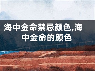 海中金命禁忌颜色,海中金命的颜色