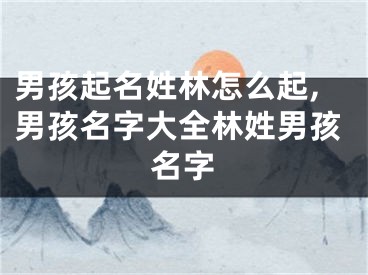 男孩起名姓林怎么起,男孩名字大全林姓男孩名字