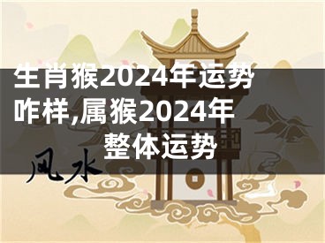 生肖猴2024年运势咋样,属猴2024年整体运势