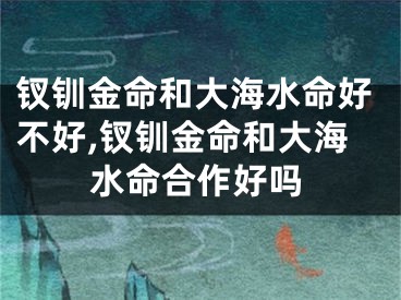 钗钏金命和大海水命好不好,钗钏金命和大海水命合作好吗