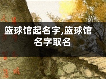 篮球馆起名字,篮球馆名字取名