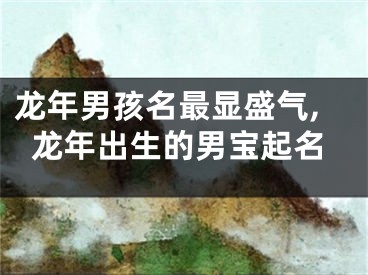 龙年男孩名最显盛气,龙年出生的男宝起名
