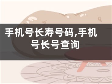 手机号长寿号码,手机号长号查询