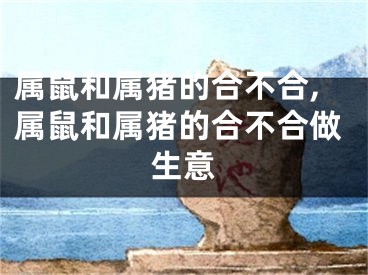 属鼠和属猪的合不合,属鼠和属猪的合不合做生意