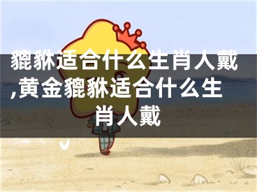 貔貅适合什么生肖人戴,黄金貔貅适合什么生肖人戴