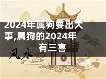 2024年属狗要出大事,属狗的2024年有三喜