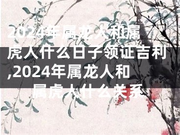 2024年属龙人和属虎人什么日子领证吉利,2024年属龙人和属虎人什么关系