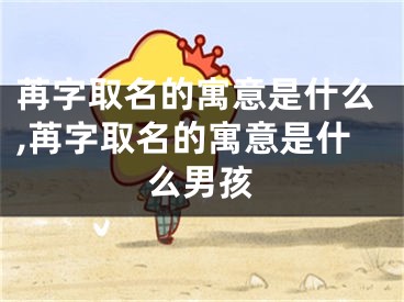 苒字取名的寓意是什么,苒字取名的寓意是什么男孩